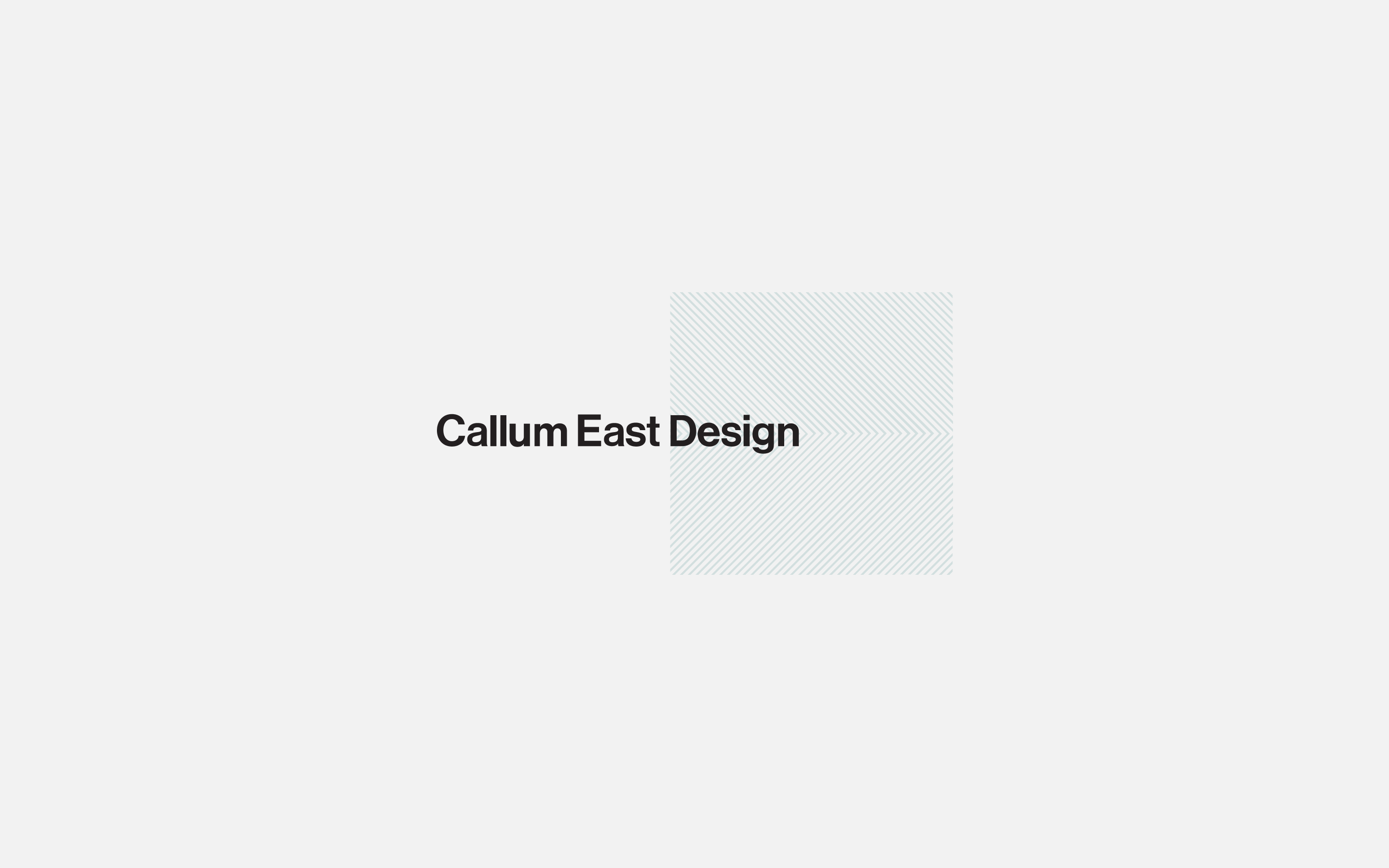 Callum East Design logo